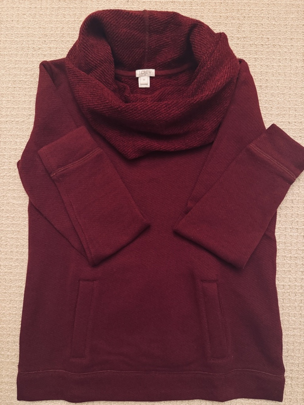 J. Crew Cowl Neck Sweatshirt